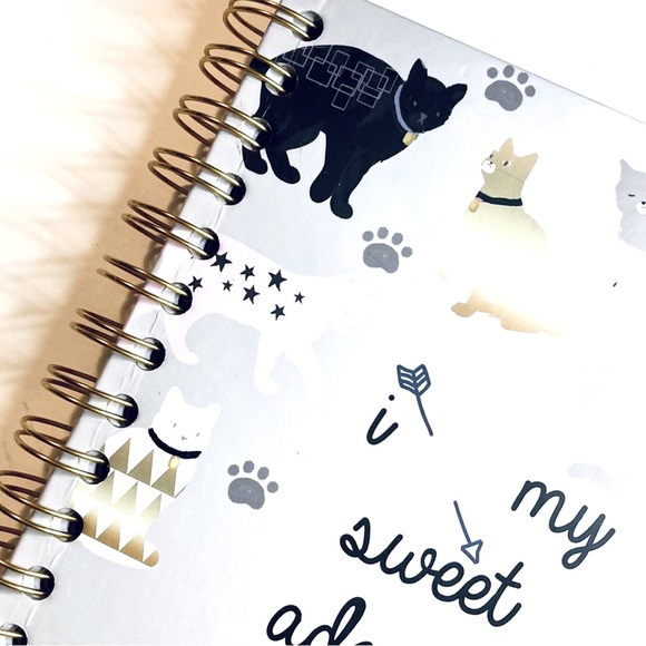 My Sweet Adorable Cat Spiral Writing Journal - Picture 2 of 7